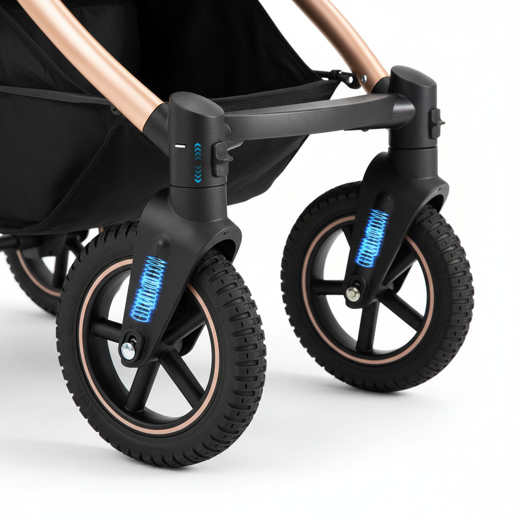 Poussette pliable multifonction – plusieurs coloris