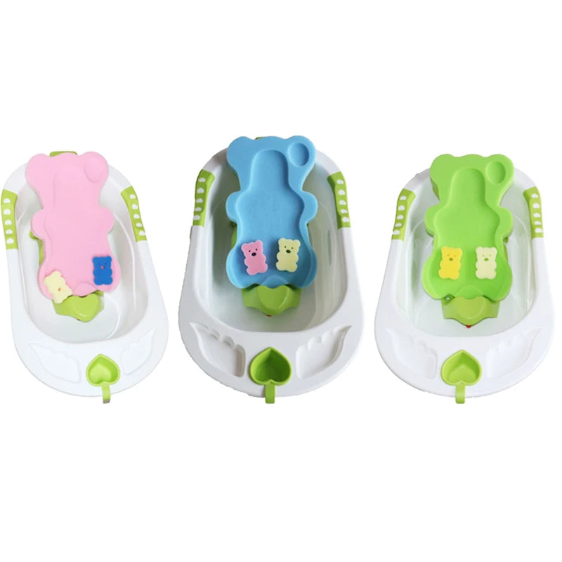 Tapis éponge bain antidérapant – assise nouveau-né