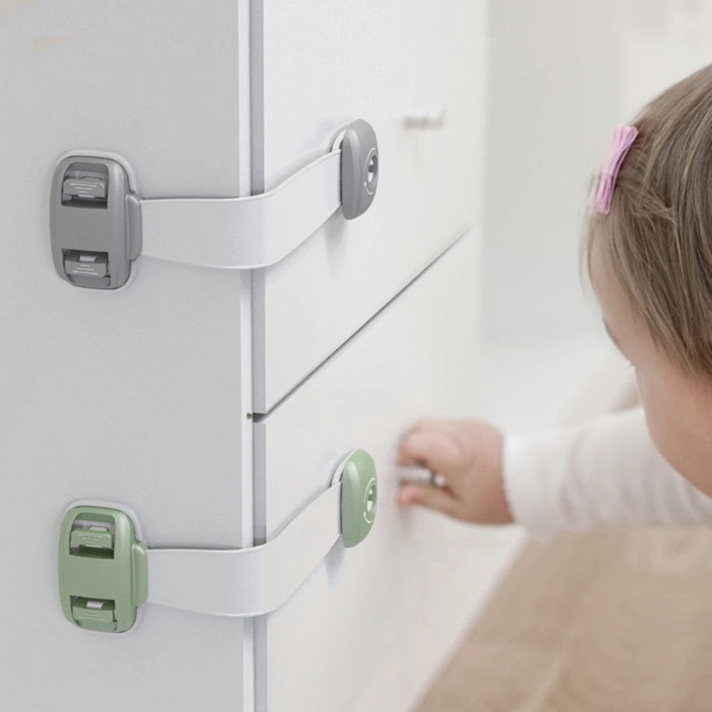 Verrous sécurité meubles – lot 3 serrures enfant