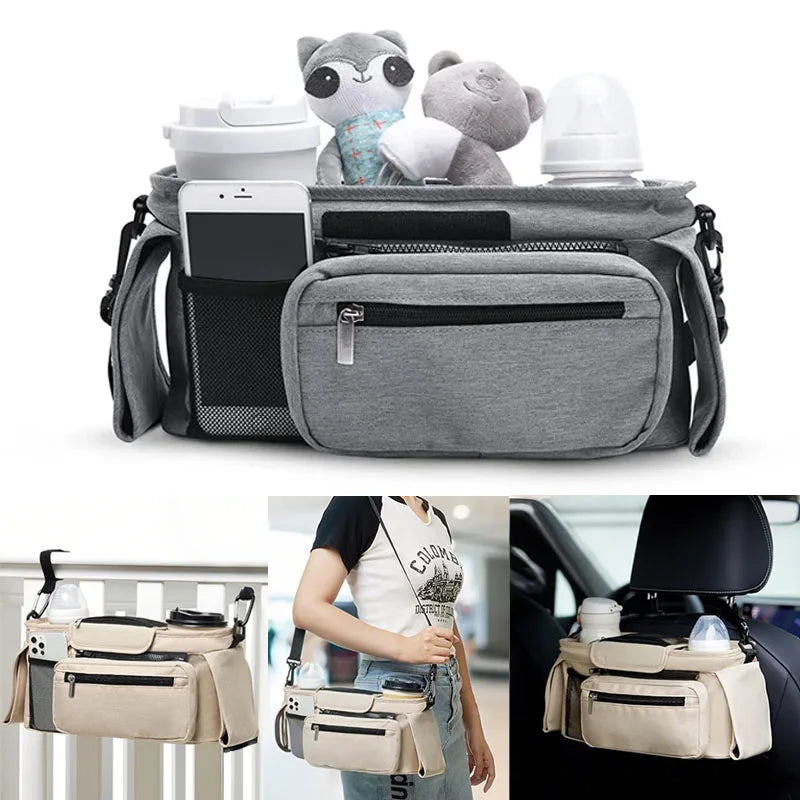 Sac organisateur poussette grande capacité – maman