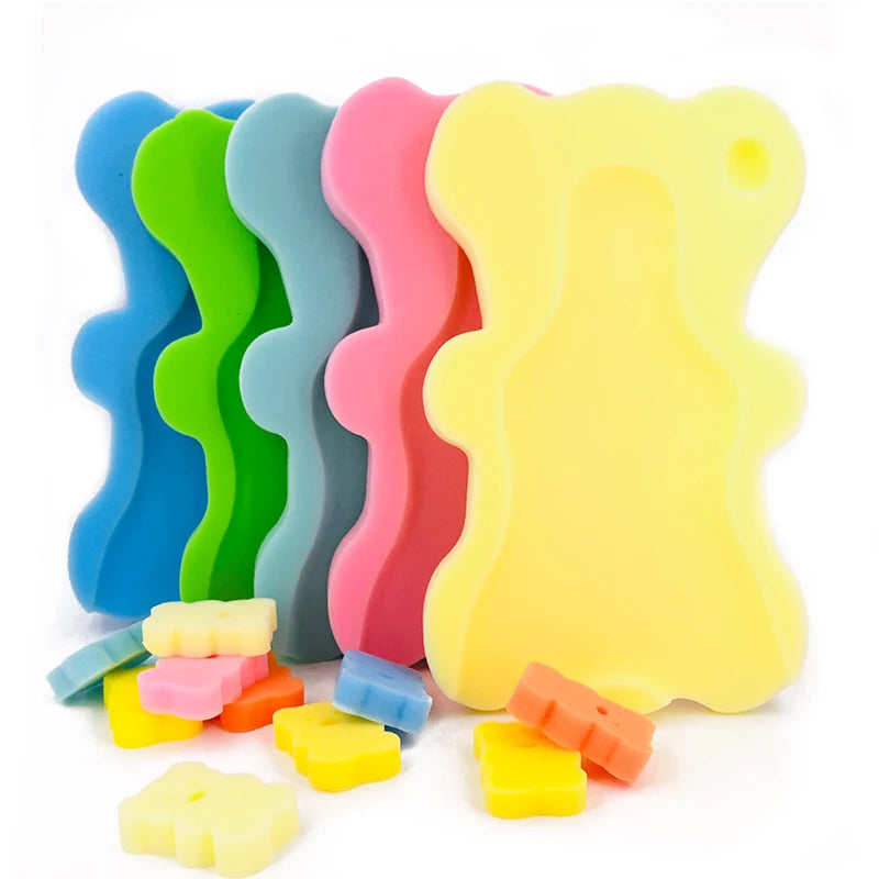 Tapis éponge bain antidérapant – assise nouveau-né
