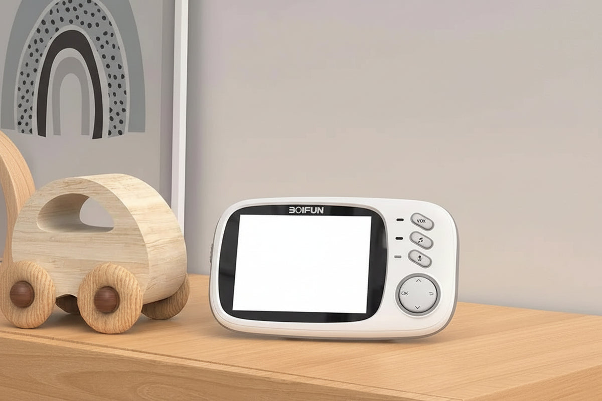 Babyphone Boifun 3,2" VOX sans fil – surveillance nuit