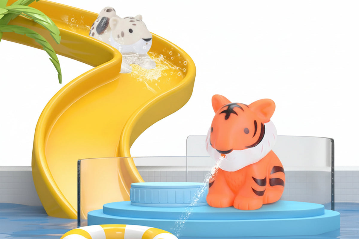 Figurines animaux souples pour le bain – modèles au choix