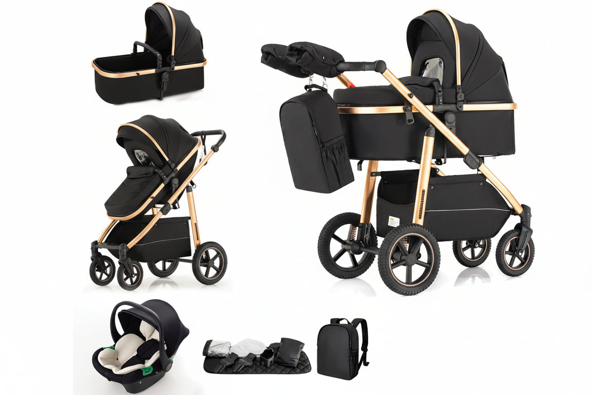 Poussette pliable multifonction – plusieurs coloris