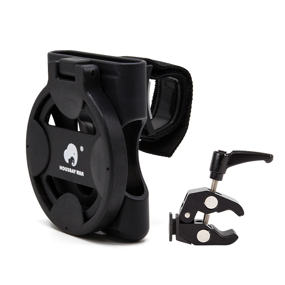 Porte-gobelet pliable poussette – support téléphone universel