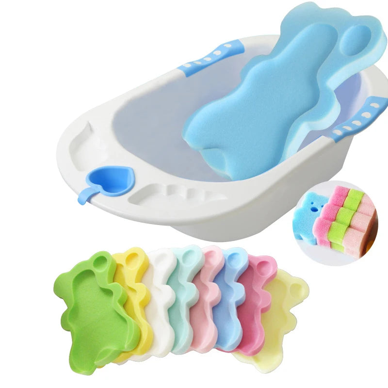 Tapis éponge bain antidérapant – assise nouveau-né