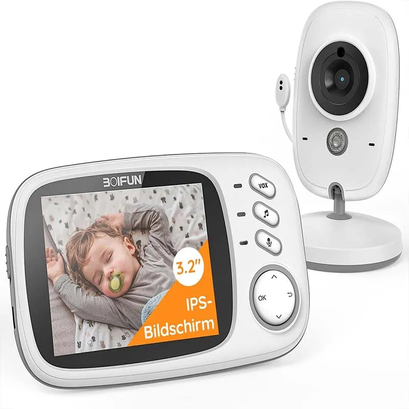 Babyphone Boifun 3,2" VOX sans fil – surveillance nuit