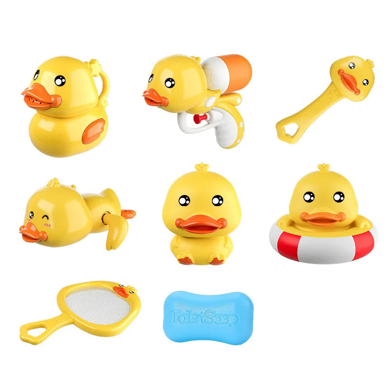 Canard jet d'eau électrique – jouet robinet bain 2024