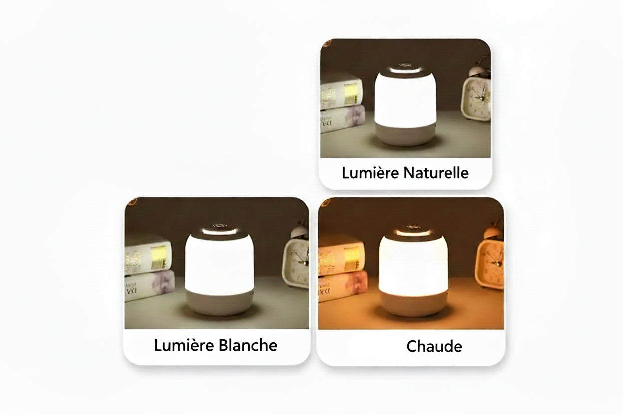 Veilleuse LED douce pour bébé et enfant