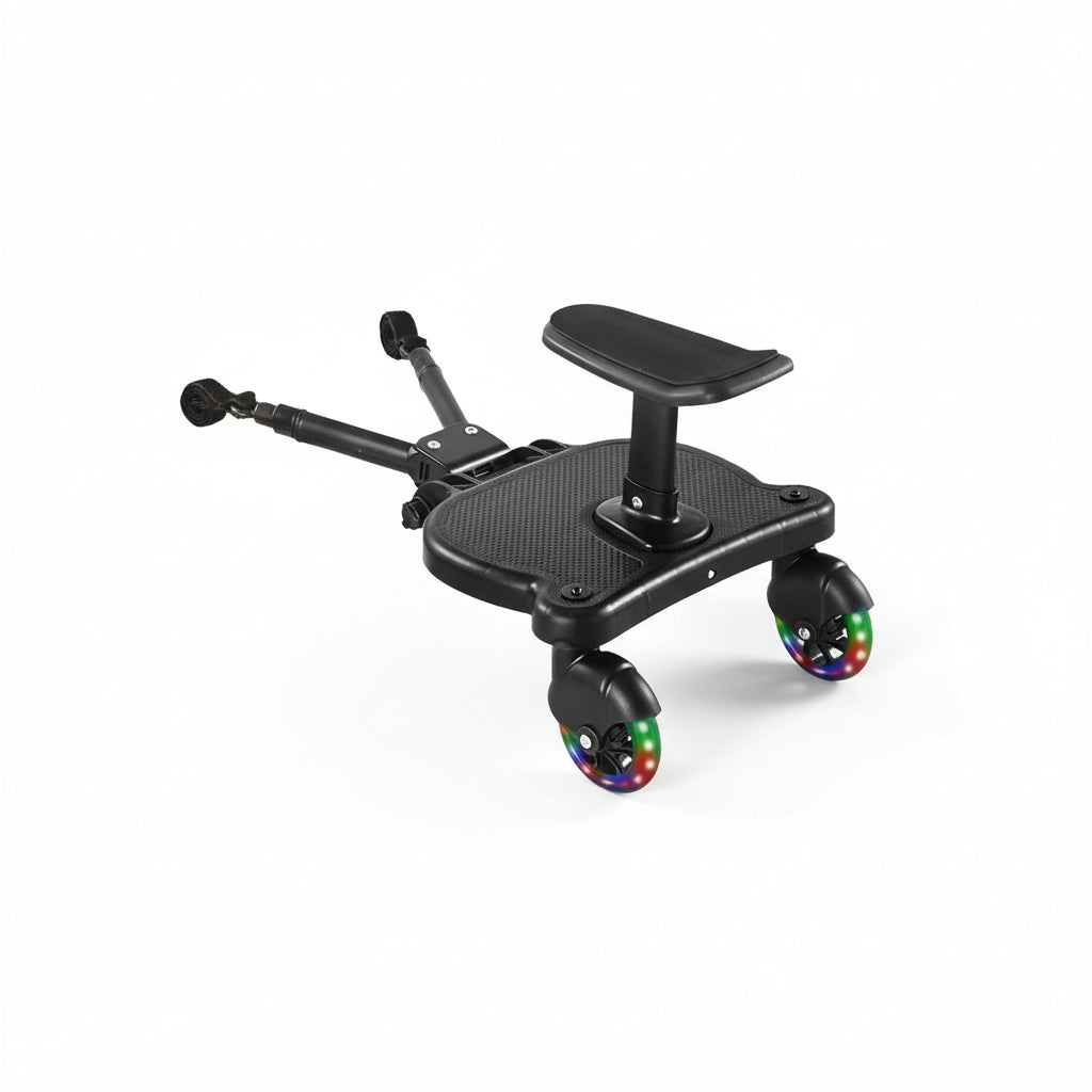 Marchepied poussette 2-en-1 siège détachable 25kg