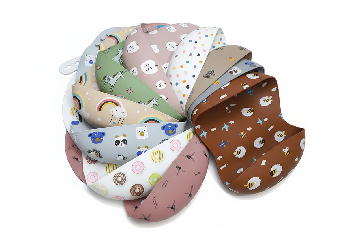 Bavoir bébé imperméable et ajustable