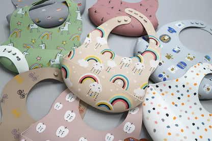 Bavoir bébé imperméable et ajustable