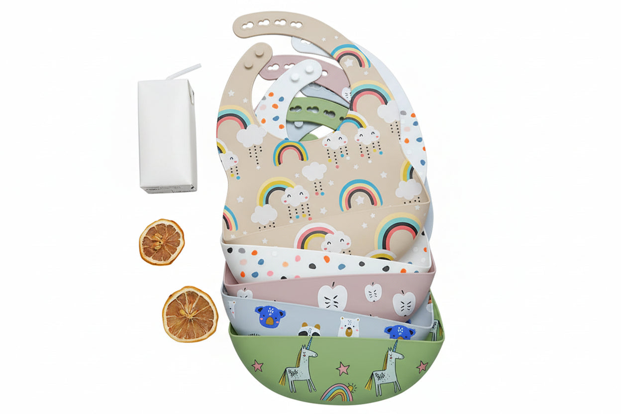 Bavoir bébé imperméable et ajustable