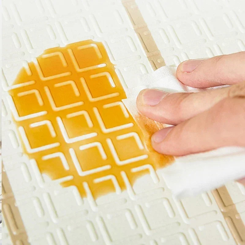 Tapis d'éveil pliable double face imperméable