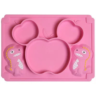 Set repas bébé en silicone – pratique et sûr