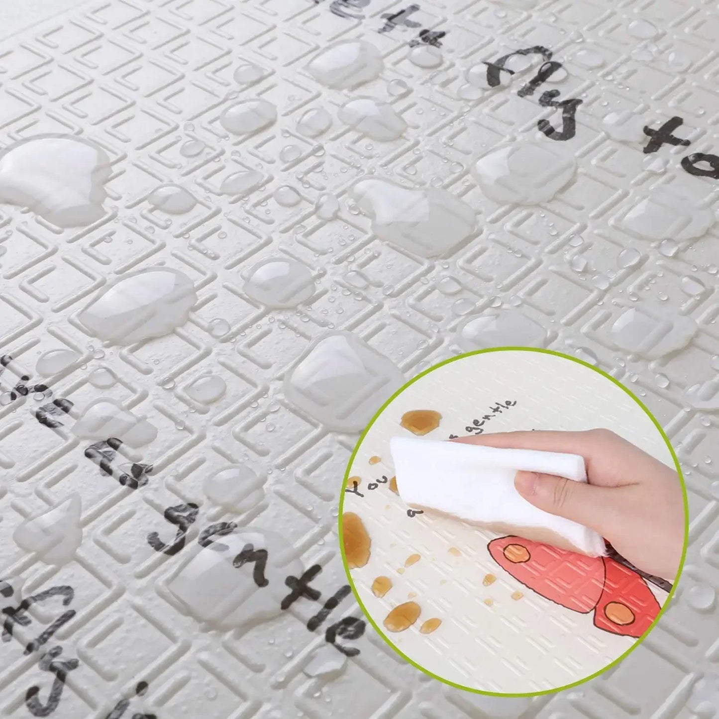 Tapis de jeu bébé pliable et antidérapant