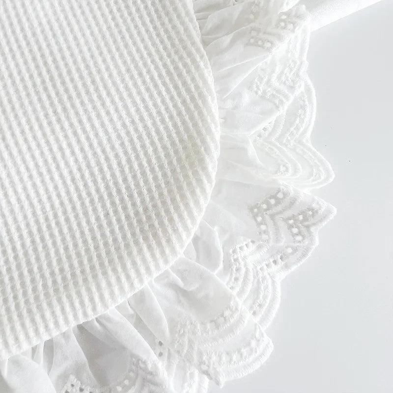 Bavoir coton forme U – écharpe anti-bavures style