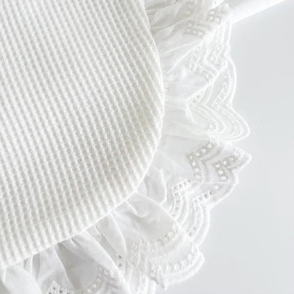 Bavoir coton forme U – écharpe anti-bavures style