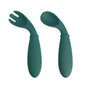 Set cuillère fourchette silicone BPA-free dès 6 mois