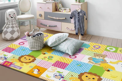 Tapis d'activité cartoon imperméable pliable
