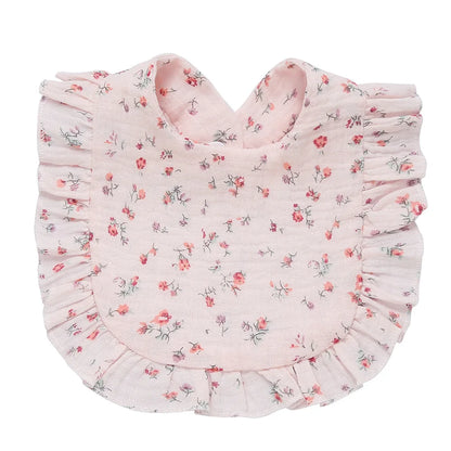 Bavoir coton forme U – écharpe anti-bavures style