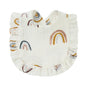 Bavoir coton forme U – écharpe anti-bavures style