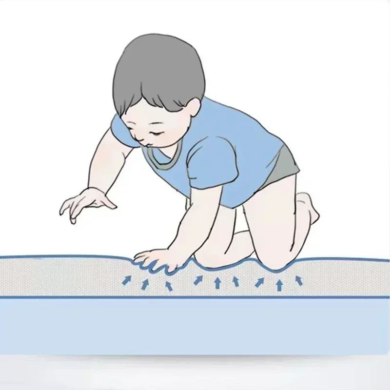 Tapis de jeu bébé pliable et antidérapant