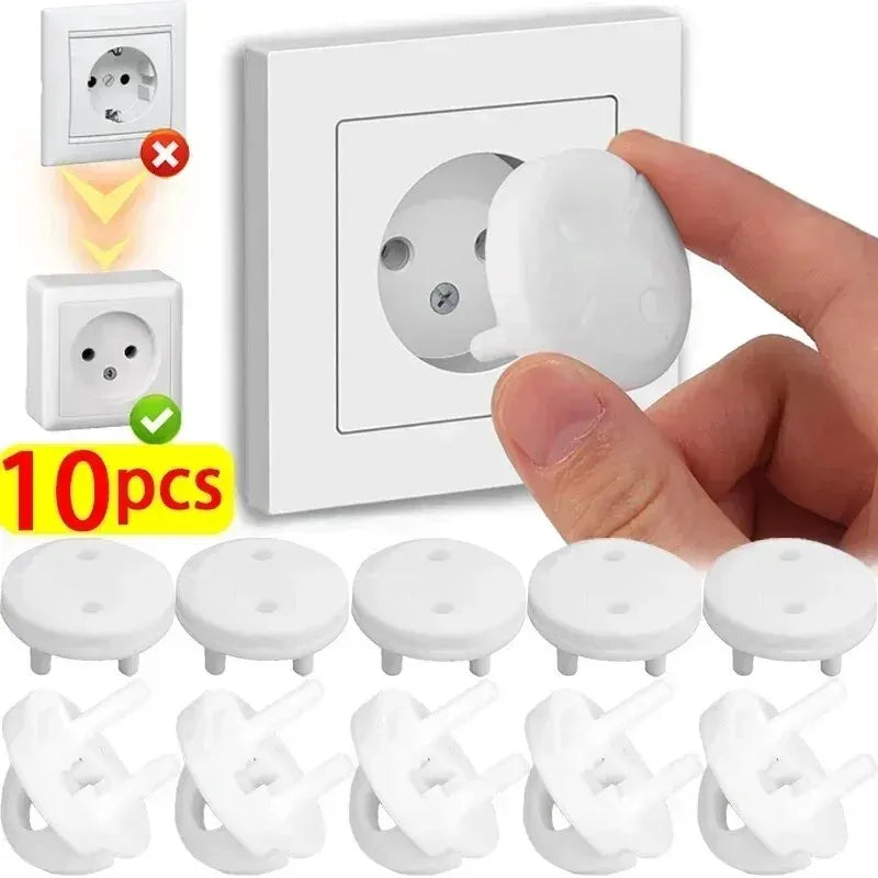Cache-prises certifiés norme EU – pack 10 pièces