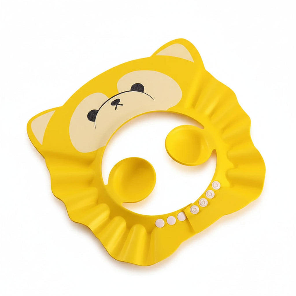 Visière shampoing bébé souple – protection yeux douche