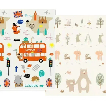 Tapis de jeu bébé pliable et antidérapant