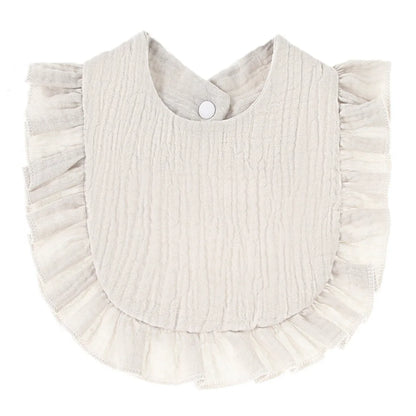 Bavoir coton forme U – écharpe anti-bavures style
