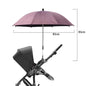 Parasol poussette universel anti-UV et pluie avec pince