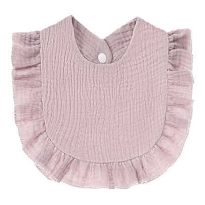 Bavoir coton forme U – écharpe anti-bavures style