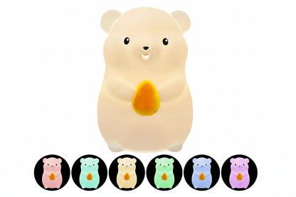 Veilleuse LED douce pour bébé et enfant