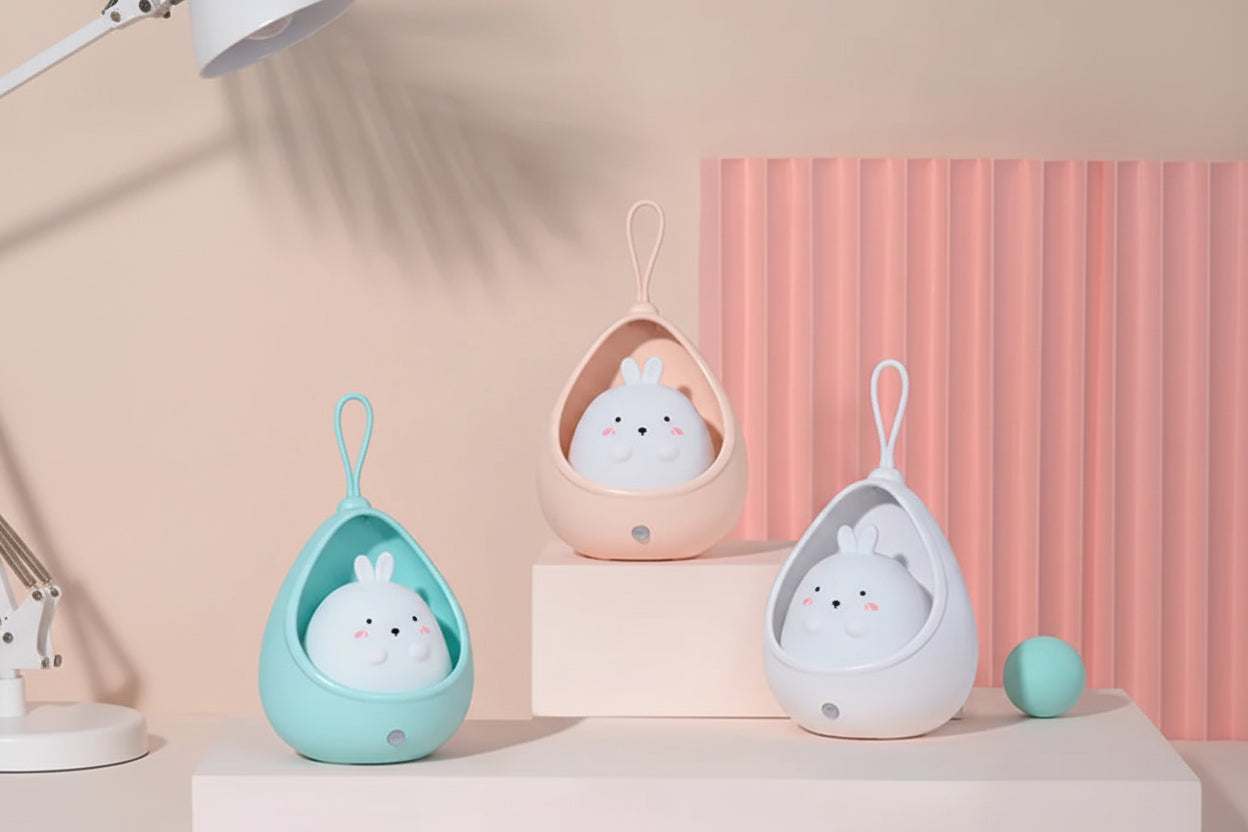 Veilleuse LED douce pour bébé et enfant