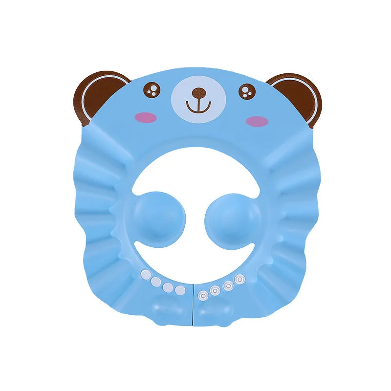 Visière shampoing bébé souple – protection yeux douche
