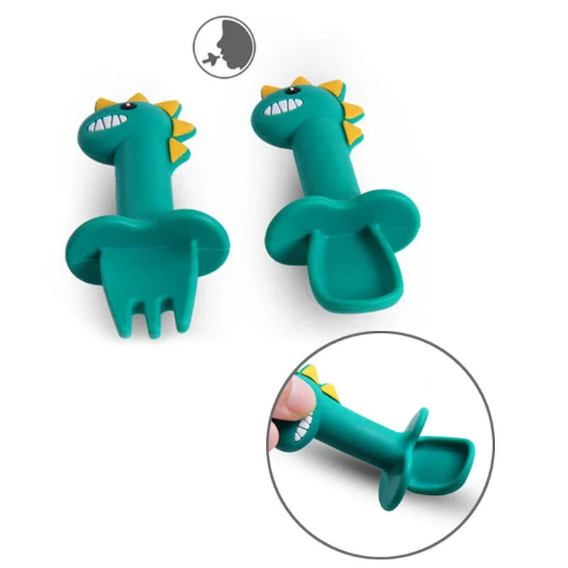 Set repas bébé en silicone – pratique et sûr