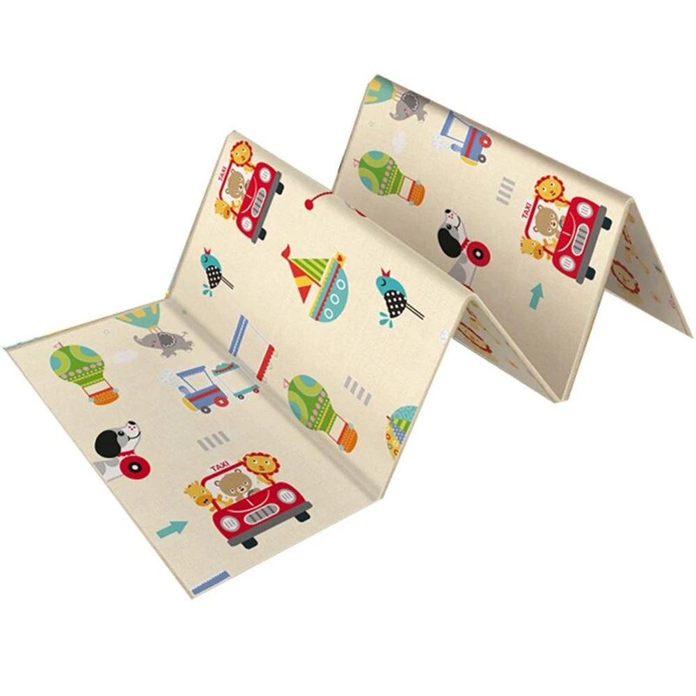 Tapis d'activité cartoon imperméable pliable