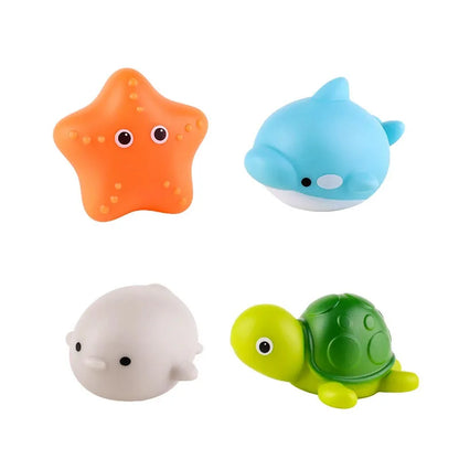 Jouets bain lumineux animaux flottants – 9 pièces