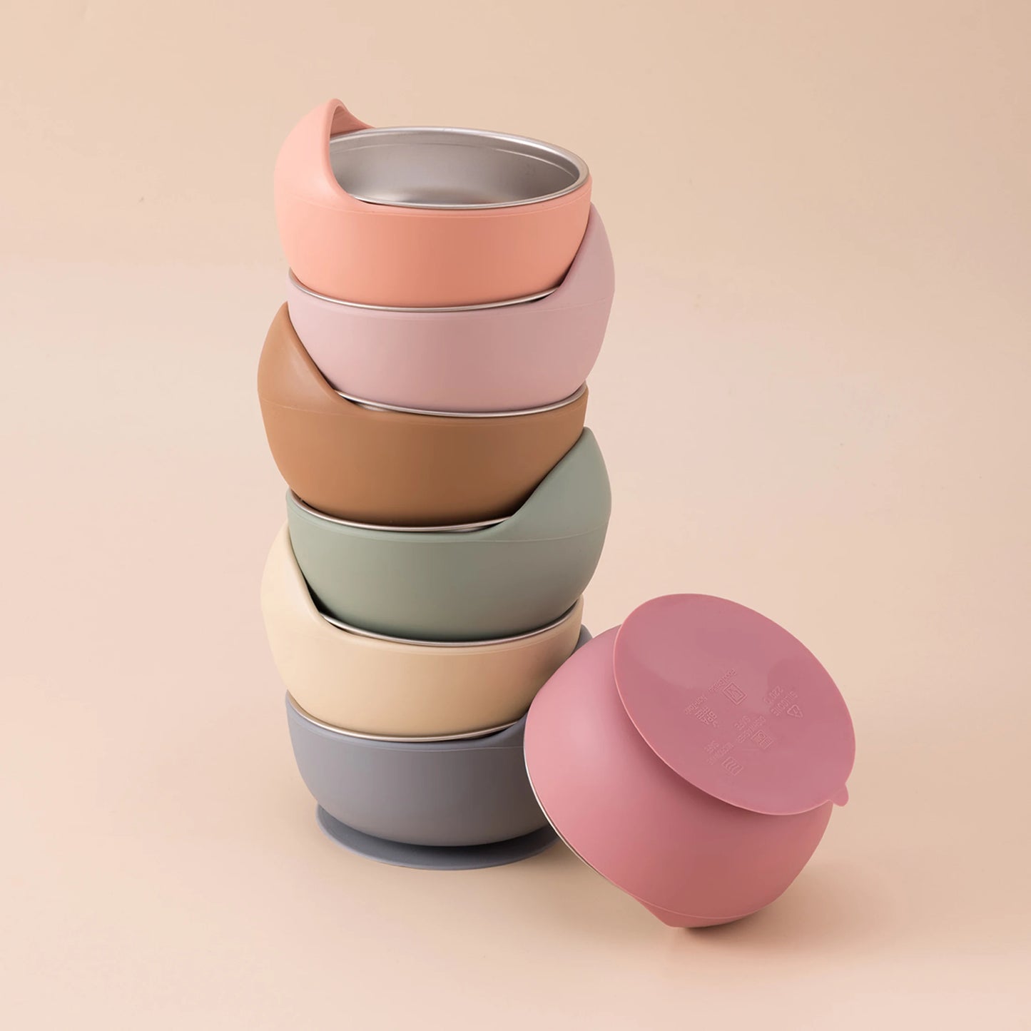 Set repas bébé en silicone – pratique et sûr