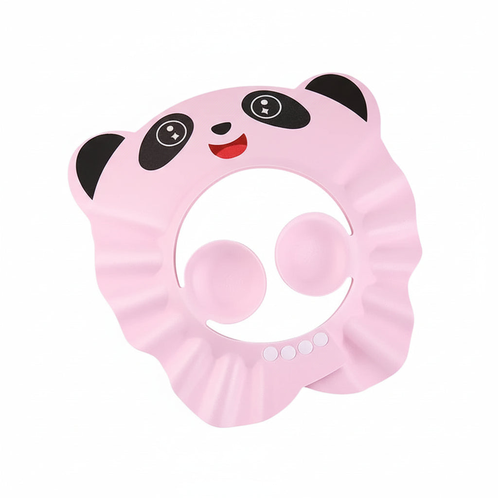 Visière shampoing bébé souple – protection yeux douche