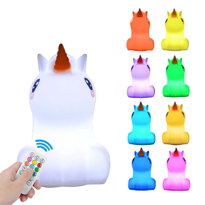 Veilleuse LED douce pour bébé et enfant