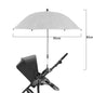Parasol poussette universel anti-UV et pluie avec pince