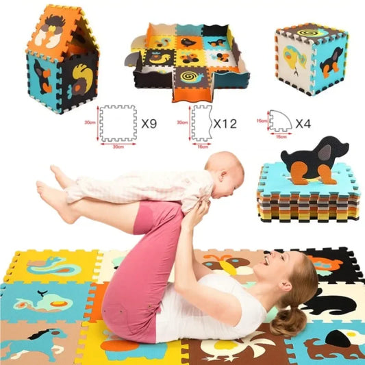 Tapis de jeu bébé pliable et antidérapant