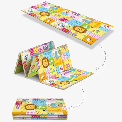 Tapis d'activité cartoon imperméable pliable