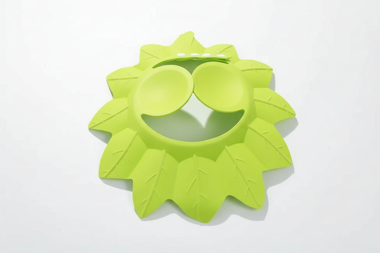 Visière shampoing bébé souple – protection yeux douche