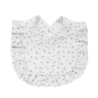 Bavoir coton forme U – écharpe anti-bavures style