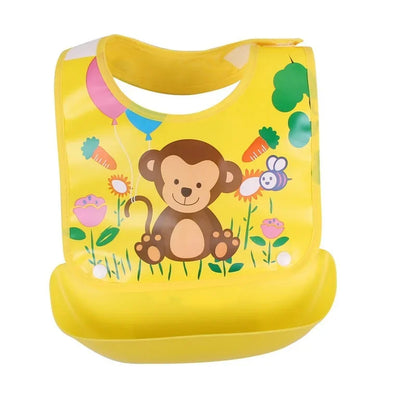 Bavoir détachable imperméable – serviette salive bébé