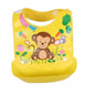 Bavoir détachable imperméable – serviette salive bébé