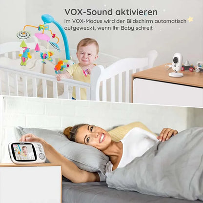 Babyphone vidéo avec vision nocturne